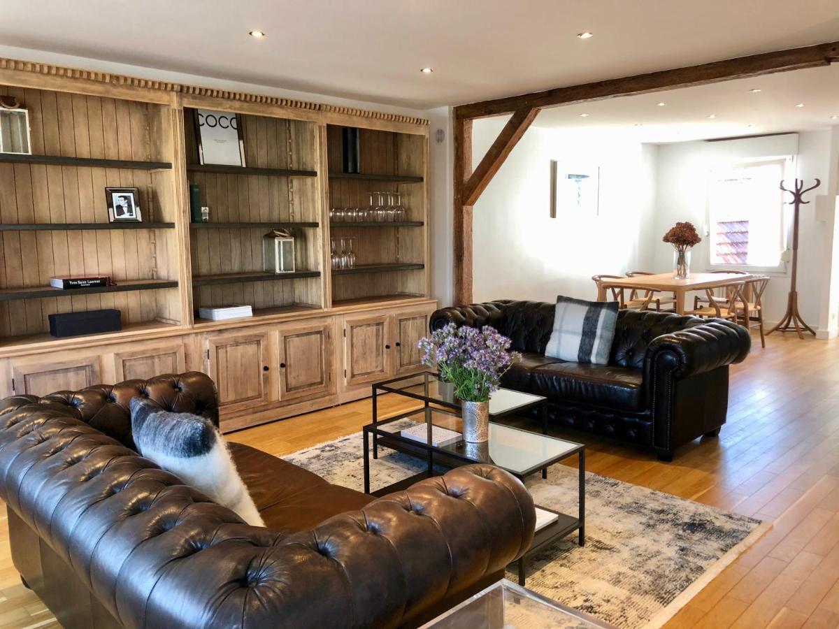 Sublime Duplex Champenois Avec Vue Sur Les Vignes Apartment Epernay Luaran gambar